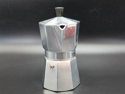 Bialetti Espresso Maker Moka Mocca Maker Express Coffee Maker 4 Cup Aluminum - Picture 2 of 13