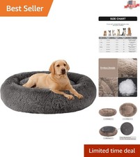 Luxury Calming Dog Bed S/M/L/XL - Perfect for Relaxing Sleep and Joint Care