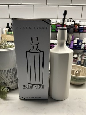 The Bright Angle Elixir Ceramic Olive Oil Vinegar Soap Dispenser 24oz - NEW