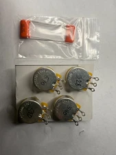 CTS 500K Pot 3/8" Short Split Audio Brass 4X tested 540 528 520 510 w/2 .22 caps