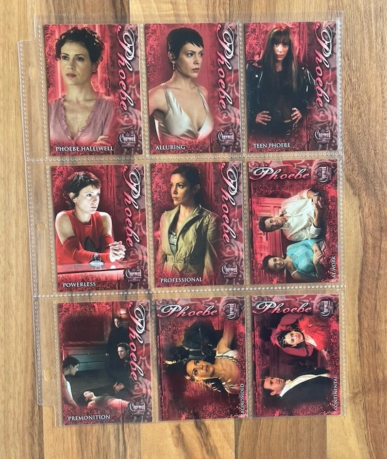 Alyssa Milano Charmed Phoebe Photocard Set 18 Cards 2 - Image 4 of 4