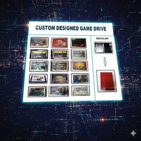Custom Designed Game Drive Loaded With over 140,000 Games
