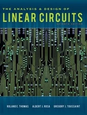 The Analysis and Design of Linear Circuits Hardcover