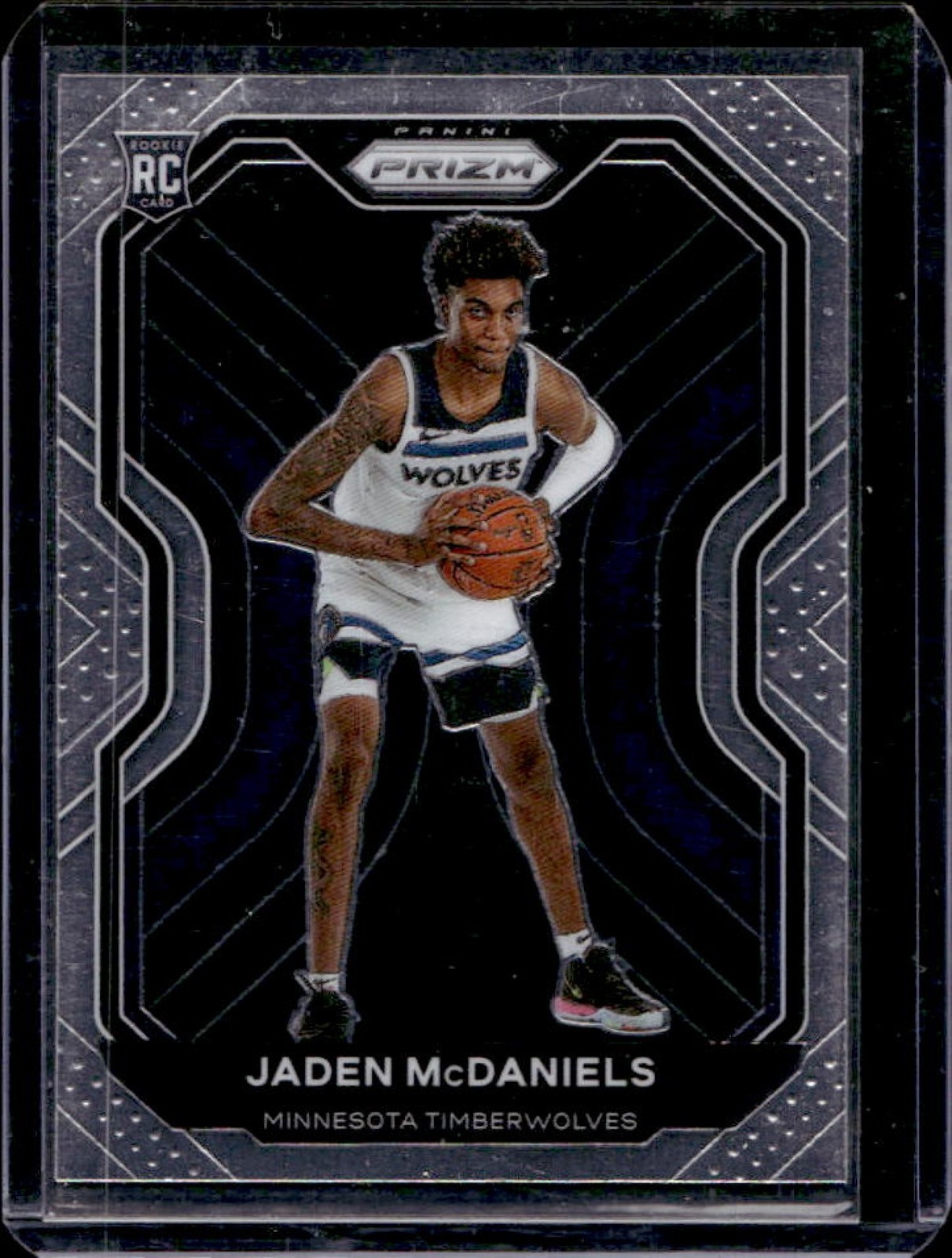 2020-21 Prizm Jaden McDaniels RC Rookie #277 Timberwolves