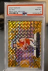 2024 Panini Mosaic - NFL Debut Bo Nix #271 Reactive Yellow Mosaic Prizm (RC)