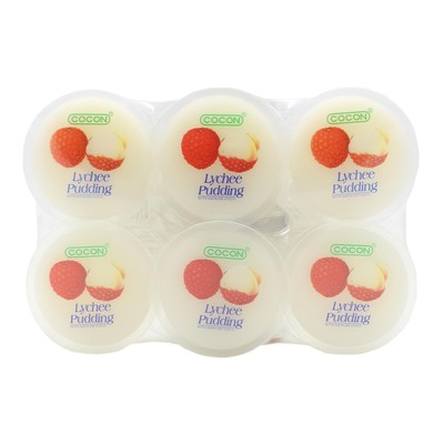 Cocon Lychee Pudding mit Nata de Coco 480g