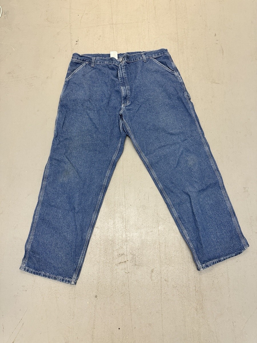 Carhartt Dungaree Fit Carpenter Jeans Pants Mens 46x32 B13 DST | eBay