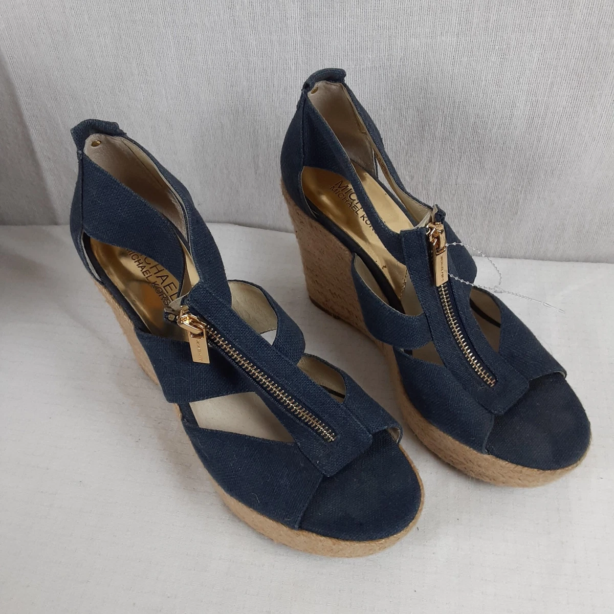 Michael kors elena wedge best sale