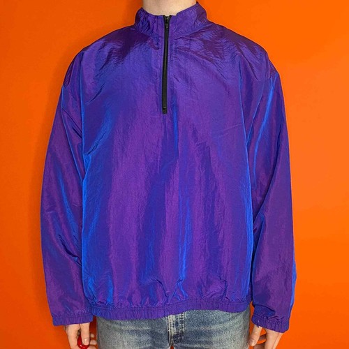 Vintage Surf Style Windbreaker Jacket 