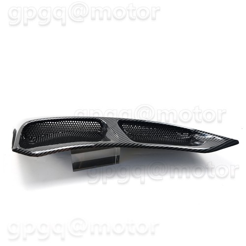 For Ford Mustang 15-23 Carbon Look Rear Fender Panel Side Body Flare Scoops Pair - Picture 6 of 8