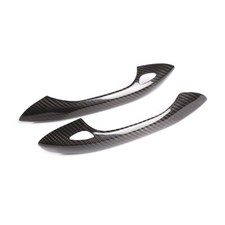 Real Carbon Fiber Exterior Door Handle Trim For Porsche 718 16-21 911 2012-18