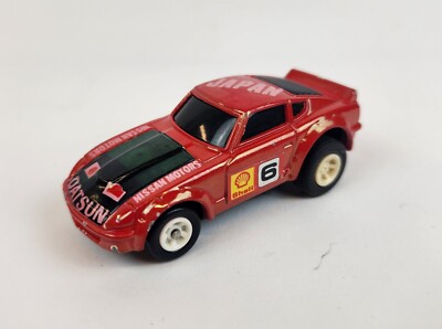 1978 Tomy Datsun Z 280ZX Pull Back Wheelie Car Red Japan Vintage