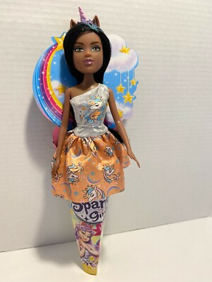 Sparkle Girlz Unicorn Princess Doll by ZURU African American