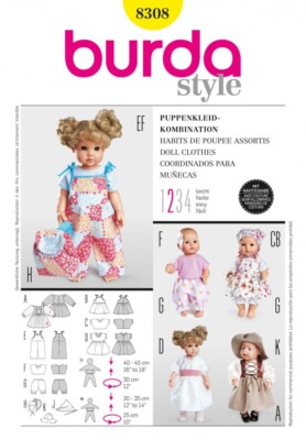 Burda Schnittmuster 8308