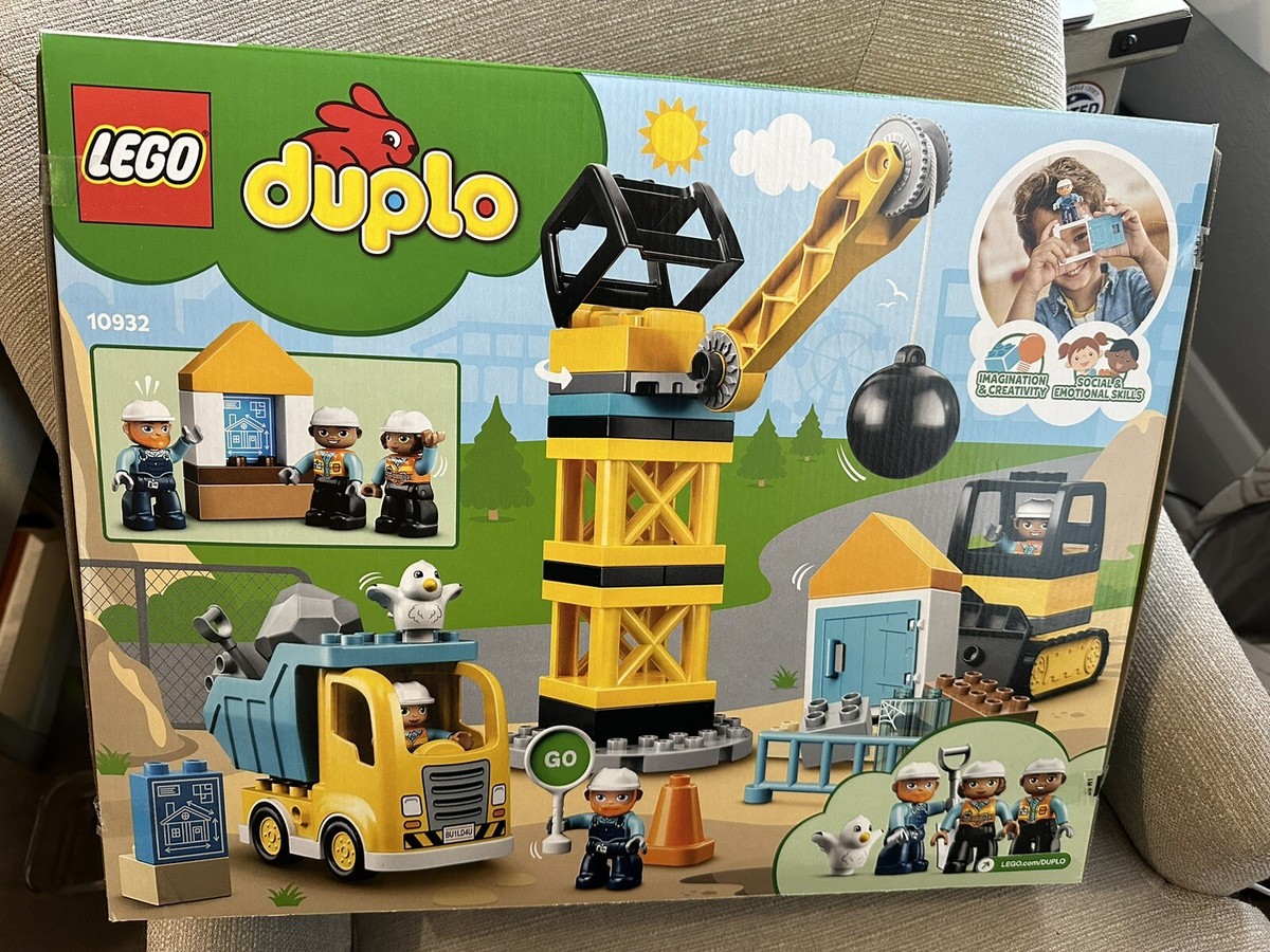 LEGO 10932 Duplo: Town: Construction: Wrecking Ball Demolition