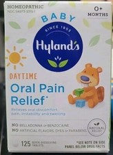 Baby Hyland's Daytime - Oral Pain Relief 125 Tablets 
