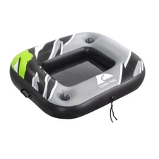 Inflatable Ice Cooler Float 2 Cup Holders Heavy Duty Handles 33x39 Lake Pool