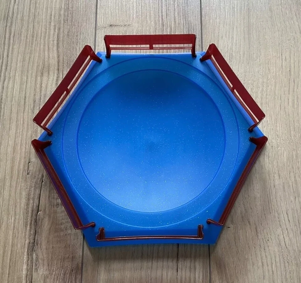 Beyblade Arena Stadion Stadium blau-dunkelrot neu - Bild 2 von 3