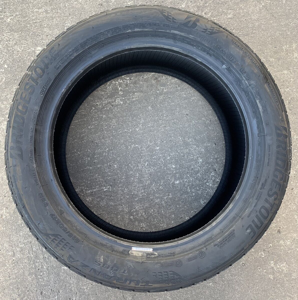 215 50 17 95H Bridgestone Turanza T005 Extra Load XL Tyre 215 50 17 95H Bridgestone Turanza T005 Extra Load XL Tyre