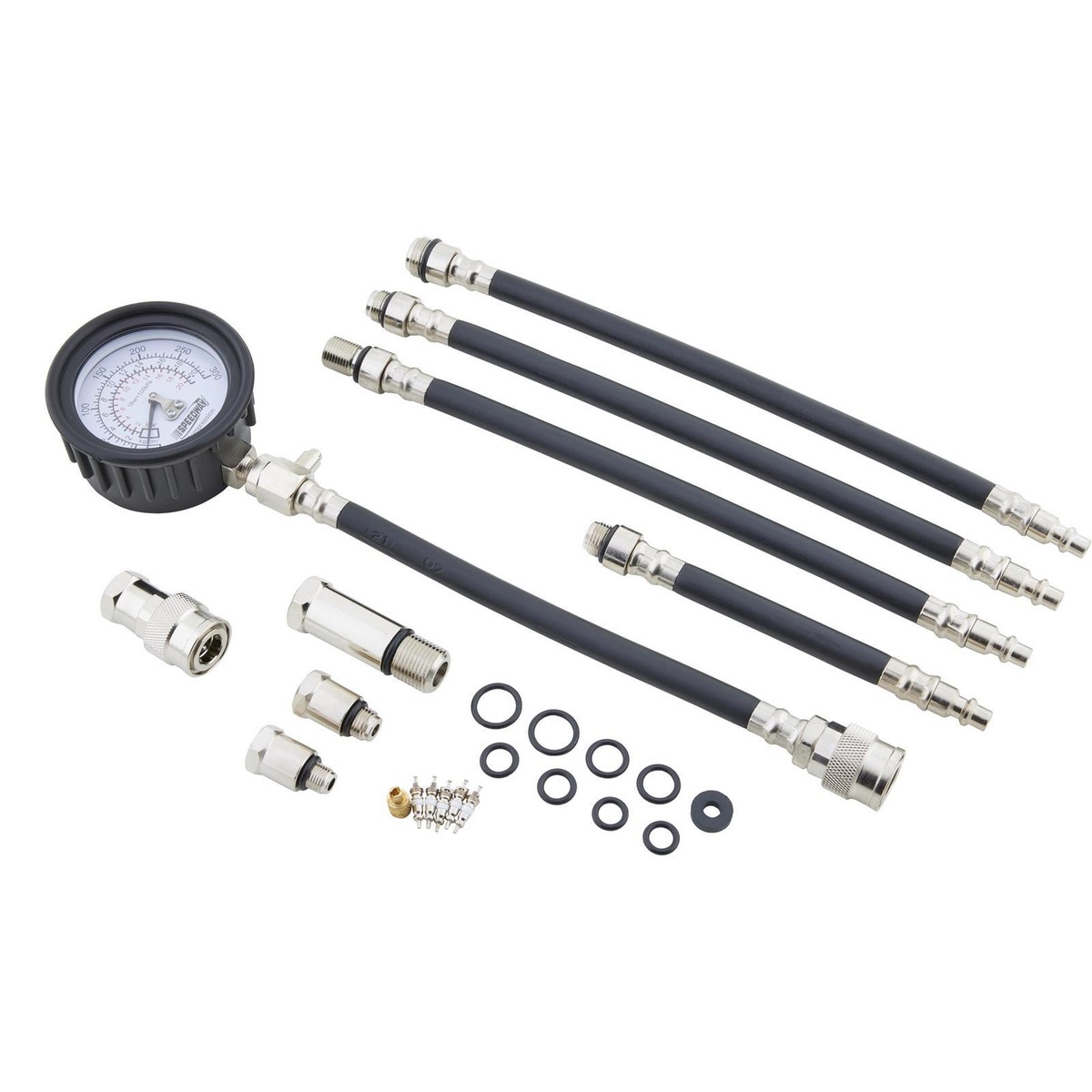 テスト用 Speedway Motors Compression Test Kit Standard Gauge 10mm 12mm