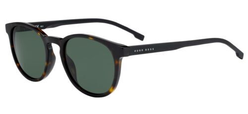 HUGO BOSS 1574/S 0GP7 70 Sunglasses Green Yellow Frame Brown  display picture 2