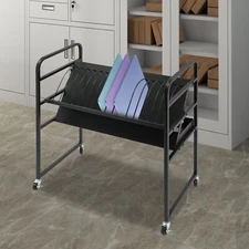 16-Position Laptop and Tablet Open Charging Station, Mobile Storage Cart, Tablet