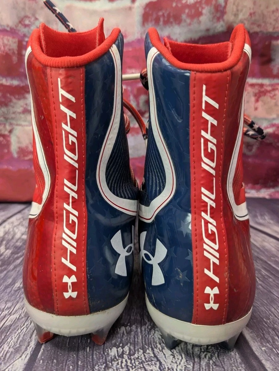 Under Armour“UA HIGHLIGHT”27.5㎝ 廃番人気モデル Under Armor Highlight Limited Edition USA Flag Football Cleats