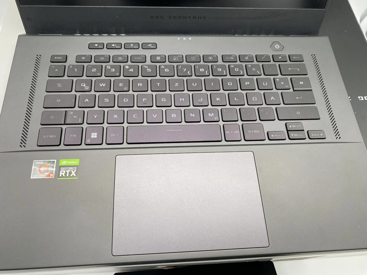 Portátil Asus ROG Zephyrus G15 R9 6900HS 48 GB DDR5 RTX 3080 8 GB SSD de 1 TB con embalaje original