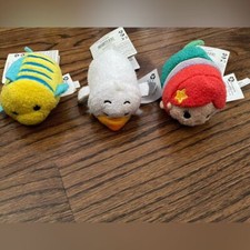 NWT Disney Tsum Tsum Little Mermaid Set