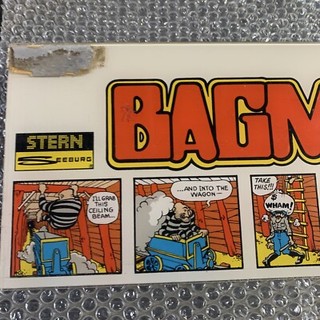 Bagman Stern Retro Marquee Sign Restaurant Bar Wall Hanger  Ofe