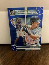 Mike Piazza 2023 Donruss Baseball Diamond Kings Base Holo Blue #20