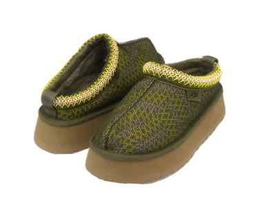 UGG TAZZ MAXI WOMEN SLIPPERS BURNT OLIVE US 7 /UK 5 /EU 38 /JP 24
