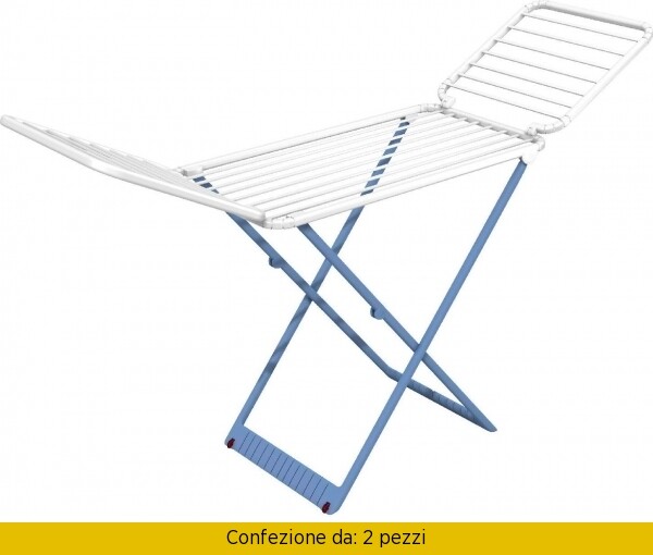Gimi Perla Stendibiancheria Esterno Resina 190cm - Offerta 2 Pezzi