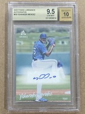 2020 Panini Chronicles Luminance #18 Yohander Mendez BGS 9.5 w/10 Auto Autograph