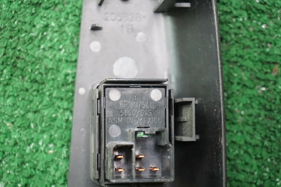 99 00 01 02 03 04 Dodge Intrepid 1998 interruptor de ventana trasera derecha OEM 39754D Foto 4 de 4