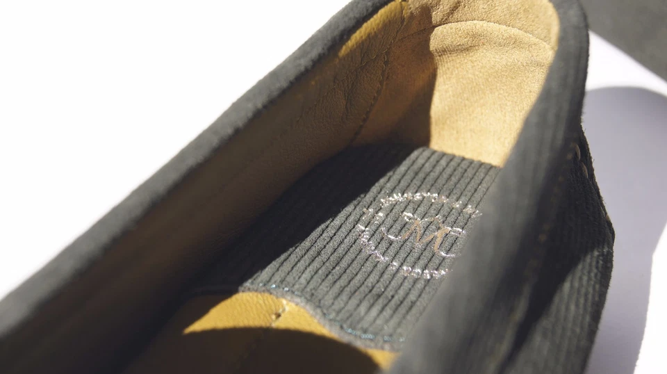 JOHNSTON & MURPHY Mujer Claire Acolchado Penny Driver Mocasines Verde Oscuro Zapatos 6 Foto 4 de 4