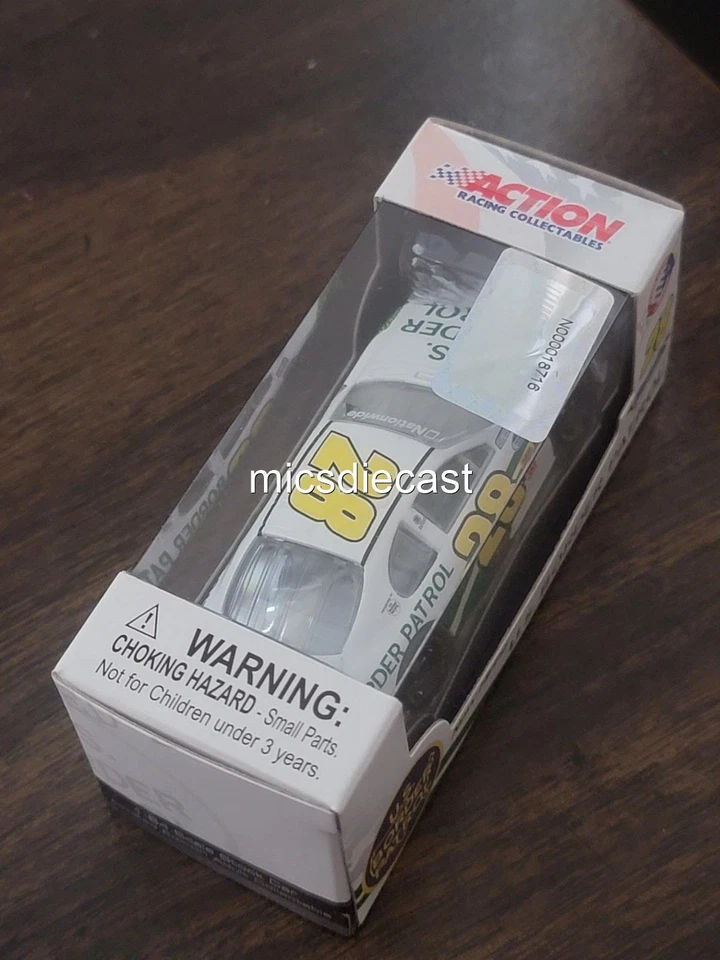 PROMO 2008 Kenny Wallace #28 Texas Border Patrol 银色系列压铸 JR 全新带盒 — 第 4/4 张图片