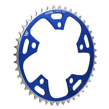 WFS Pulsar Chainring 44T 1/8" 110mm Old School BMX Single Speed Fixie ,Blue