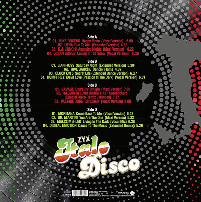 Lp Vinyl ZYX Italo Disco: Best Of Vol.1 by Various Artists 2lps | eBay