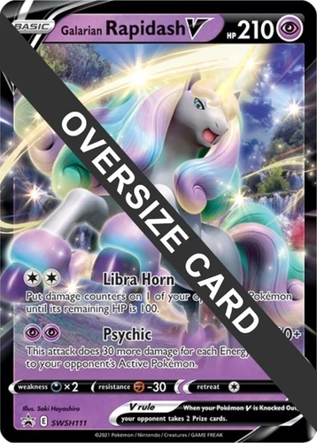 Galarian Rapidash V SWSH111 Jumbo Cards