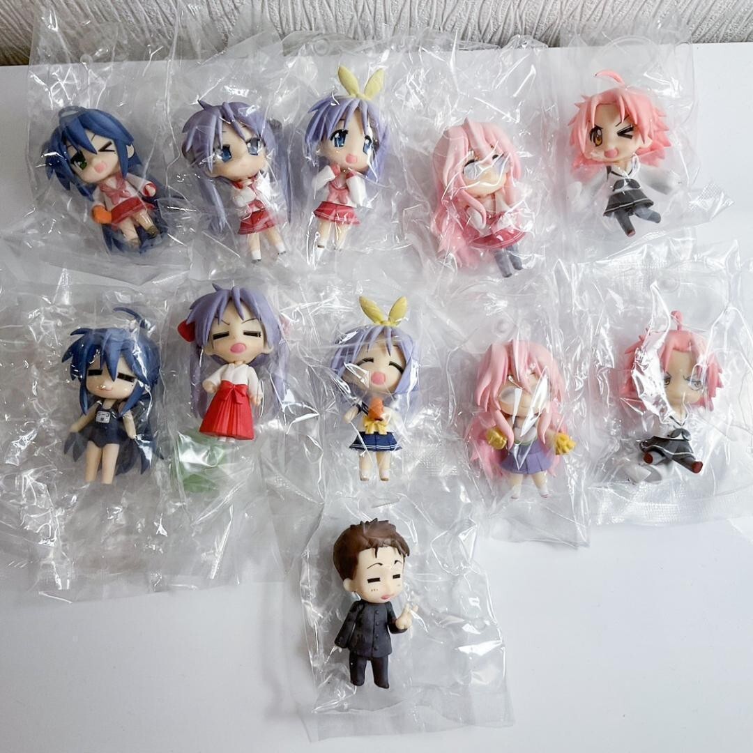 Lucky Star Nendoroid Petit Season 1 Complete Set of 11 Trading Figure Japan