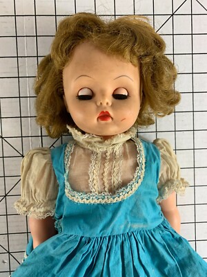 Vintage 50s 60s Baby Doll Creepy Halloween Scary Haunted