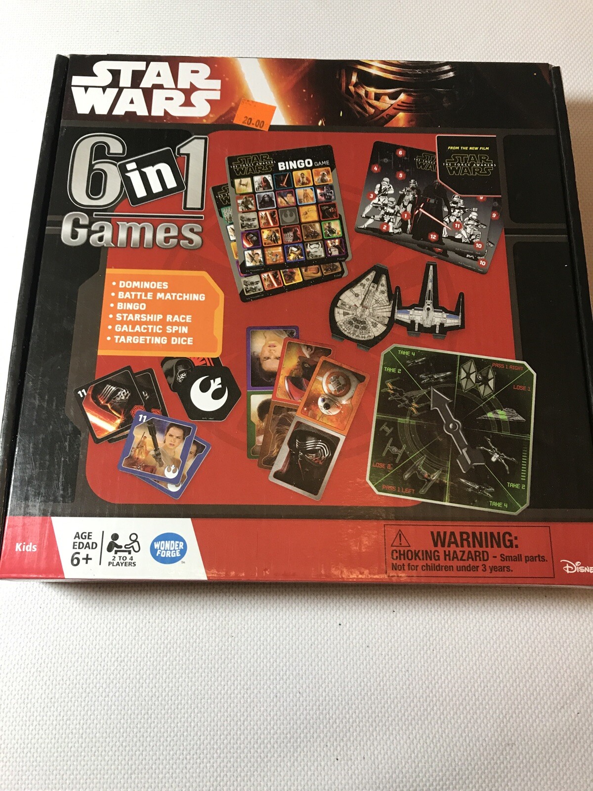 Disney Star Wars 6 in 1 Games Wonder New eBay