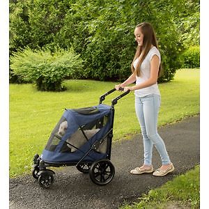 push button stroller
