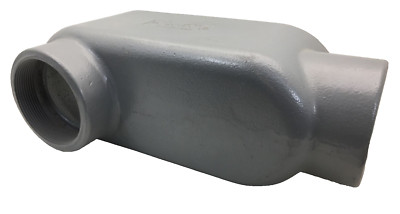 LB108 KILLARK 4-INCH HUB SIZE STYLE-LB FORM 8 CONDUIT BODY