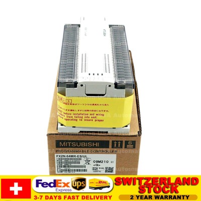 New Mitsubishi Programmable Controller PLC FX2N-64MR-ES/UL Original