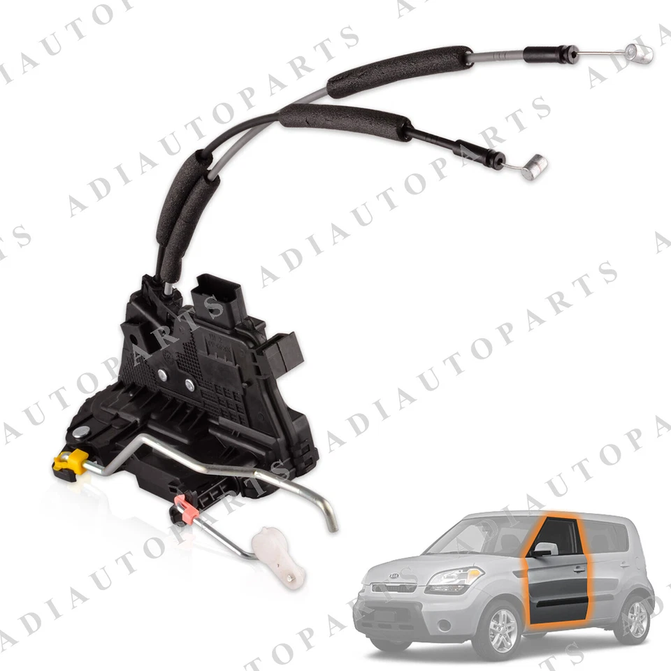 Front Left Driver Side Door Lock Latch Actuator fit Kia Soul 2011-2013 - Image 2 of 4