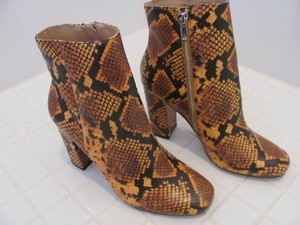 steve madden snakeskin booties