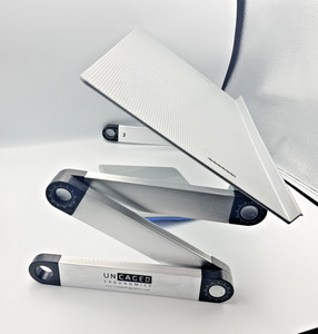 Uncaged Ergonomics Adjustable Keyboard Tray, Silver, Ergonomic, Wrist Rest