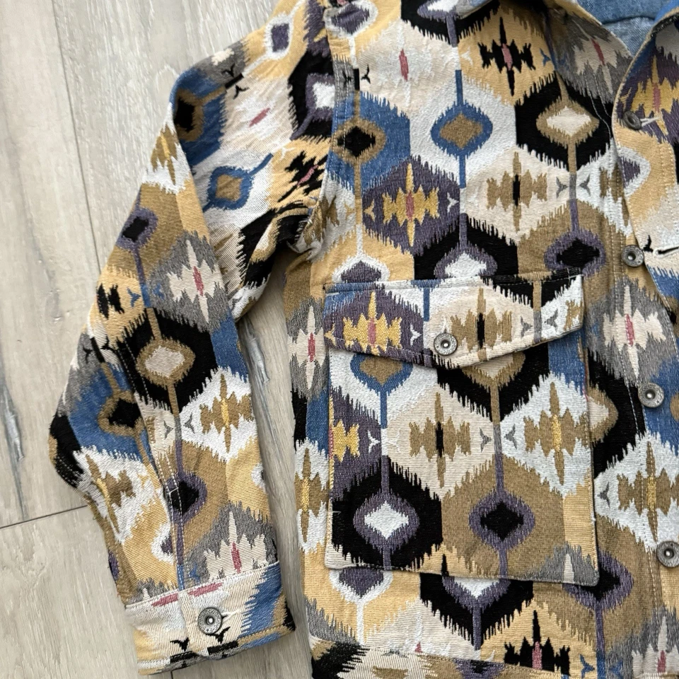 Publish Multicolor Textured Jacket size M - Image 4 of 4